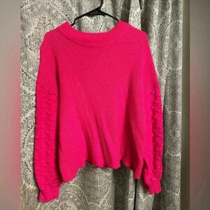 Vince Camuto pink sweater